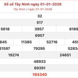 xổ số trực tiếp tây ninh an giang