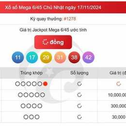 xổ số vietlott ngày 1 tháng 9