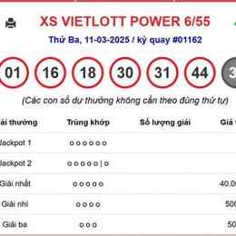 xổ số vietlott ngày 11 tháng 3