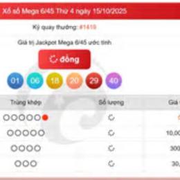 xổ số vietlott ngày 15 tháng 9