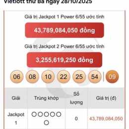 xổ số vietlott ngày 18 tháng 11