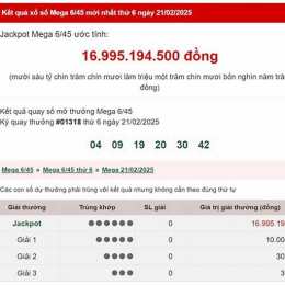 xổ số vietlott ngày 8 tháng 3